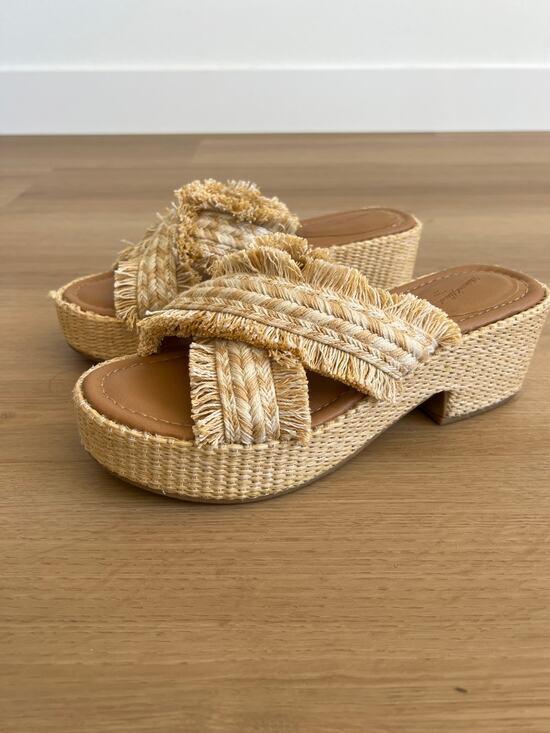 Universal Thread Shoes - Universal Thread Sally Platform Sandal Women’s 9.5